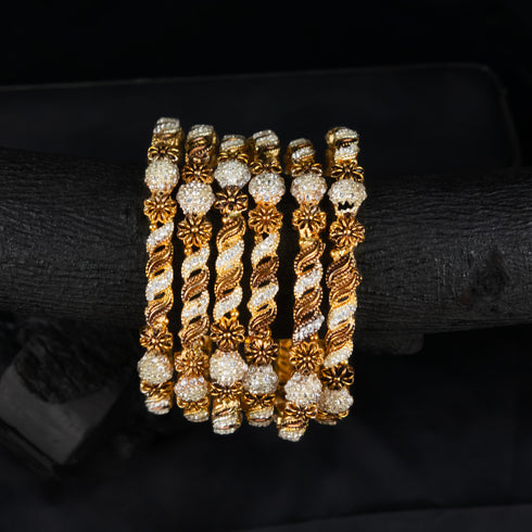 Twinkling radiance bangles D292